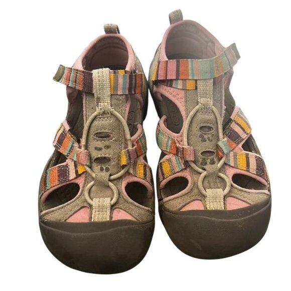 Keen Girls Venice H2 Closed Toe Water Sandals Size 2 Big Kids - Picture 1 of 5